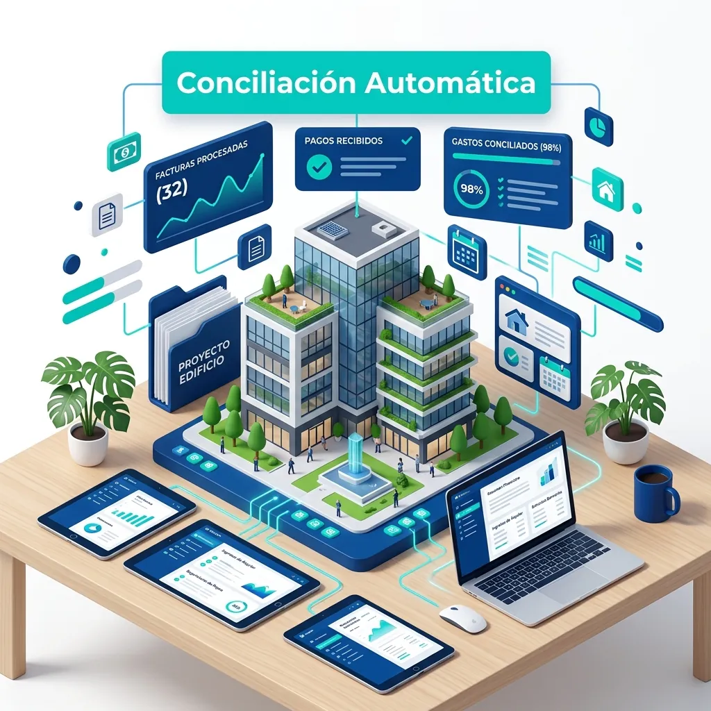 Conciliación Automática en el cierre contable de una desarrolladora inmobiliaria