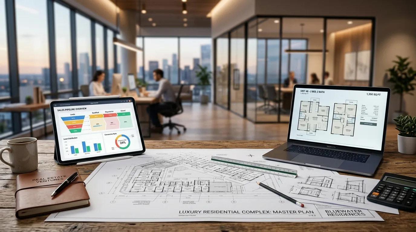 ¿Qué es un CRM para desarrolladores inmobiliarios y en qué se diferencia del CRM de un agente?
