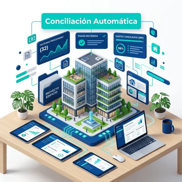 Conciliación Automática en el cierre contable de una desarrolladora inmobiliaria