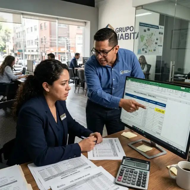 Comisiones de asesores inmobiliarios: cómo calcularlas sin errores ni conflictos al cierre del mes